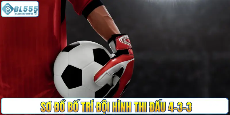 Sơ đồ bố trí đội hình thi đấu 4-3-3